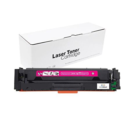 Canon CRG-055 Çipsiz Kırmızı Muadil Toner 2.100 Sayfa- MF-744Cdw