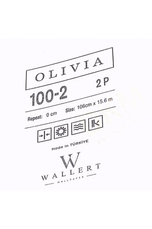 balıksırtı desenli duvar kağıdı 100-2 (vizon) | wallert olivia, kağıt taban taban + vinil kaplama - 16.5 m²