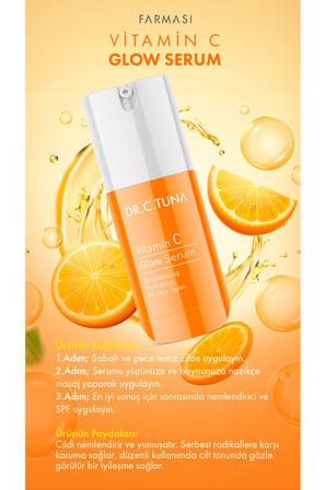 Dr. C. Tuna C Vitamini Parlak Aydınlatıcı Serum 30ml