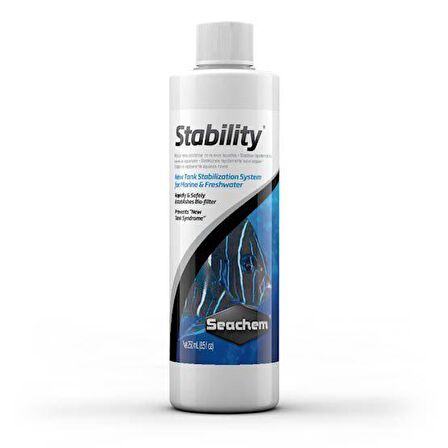 Seachem Stability 100ml (Nitrifikasyon Bakterisi) Bakteri Kültürü