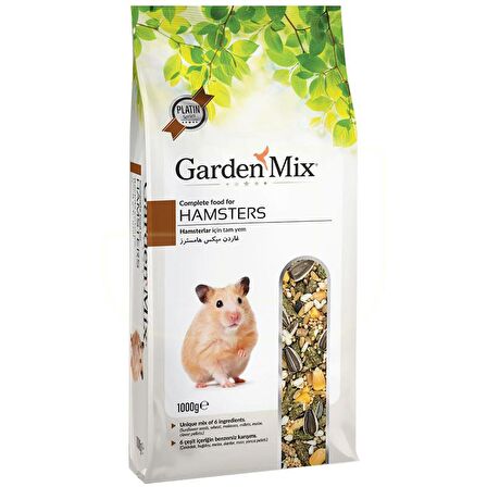 Garden Mix Platin Hamster Yemi 1 Kg 3 Adet