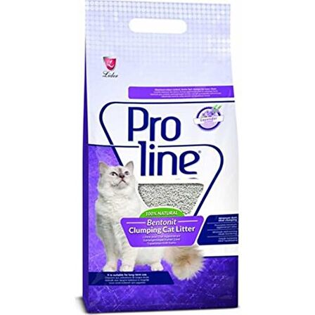 Pro Line Proline Bentonit Lavanta Kokulu Kedi Kumu 5 Lt