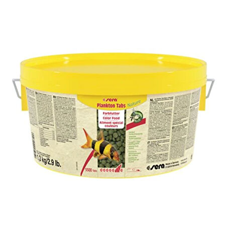 Sera Plankton Tabs Nature 100 Adet Kovadan Bölme