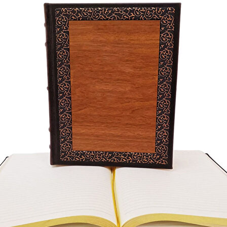 Ahşap Deri Defter TdrTR