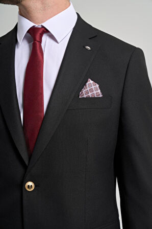 Düz Bez Ayağı Mono Yaka Tam Astar Esnek 6 Drop Comfort Fit Ceket 1002245902