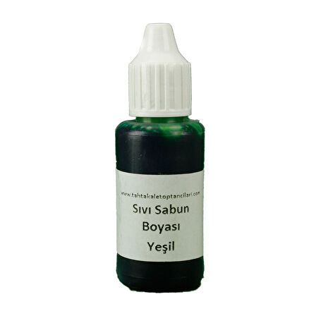 Sıvı Sabun Boyası Sıvı 10 GR  Yeşil