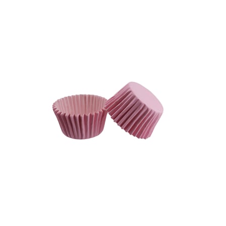 Kek Kalıbı Pet Kapsül 52X45 MM Kağıt Cupcake Kalıbı (100 Adet)  Pembe