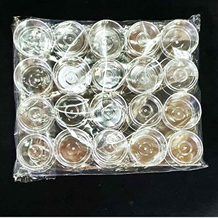 Mika Kutu Mumluk 2.5X5 CM (20 Adet)