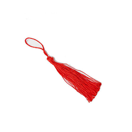 Püskül (10 Adet)  Kırmızı