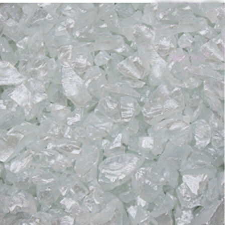 Dekoratif 4-8 MM Arlığında Gerçek Cam Kırığı (1 KG) Sedef