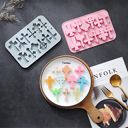 Silikon Hac Şekilleri Çikolata Ve Jelibon Kalıbı 12 Li