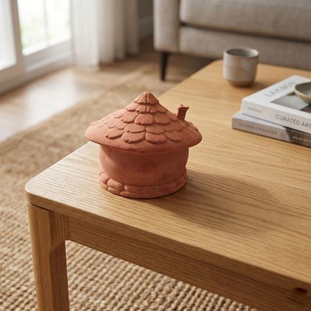 Silikon 3D Orta Boy Cüce Evi Kalıbı Şirin Ev Modeli Mum ve Taş Tozu Kalıbı