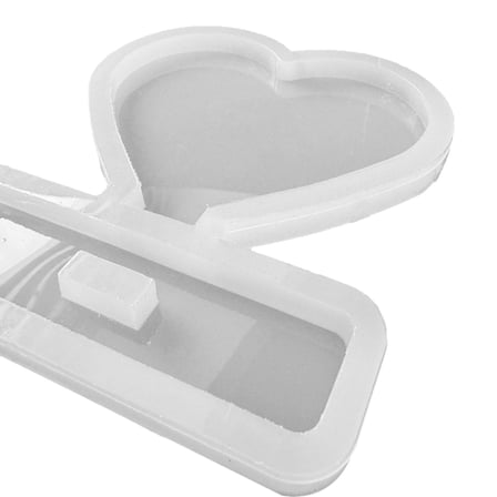 Epoksi Silikon Kalıp Kalp Ayaklı Magnet Kalıbı 10.5 CM
