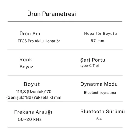 Monozone Çok Fonksiyonlu Akıllı Alarm Saati Bluetooth Hoparlör Hava Durumu Gece Lambası Müzik Çalar