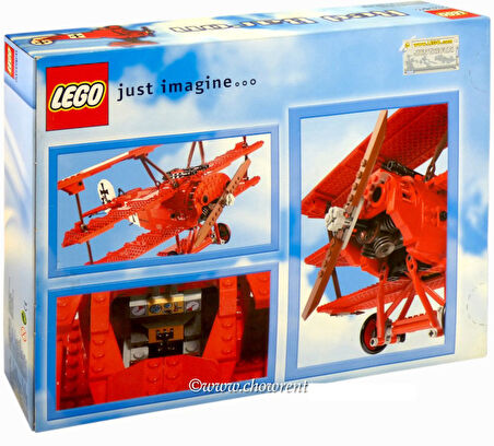 Lego 10024 Fokker DR2 Red Baron Savaş Uçağı