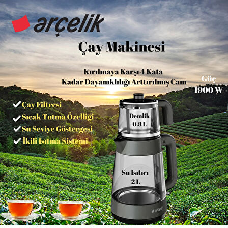 Arçelik cm 6964 G Çay Makinesi