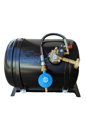 Karavan Lpg Tankı Yatay 32 Litre Hazır Set