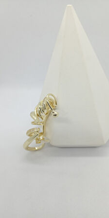 Gold Renk Marka Model Çoklu Görünüm Earcuff
