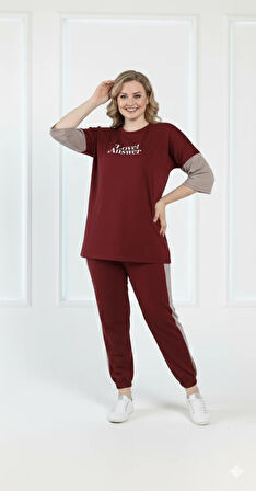 BÜYÜK BEDEN KADIN RAHAT EŞOFMAN TAKIM