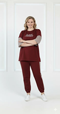 BÜYÜK BEDEN KADIN RAHAT EŞOFMAN TAKIM