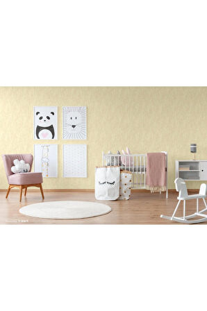 Ephes 1003-2 Eskitme Kumaş Duvar Kağıdı 10m²