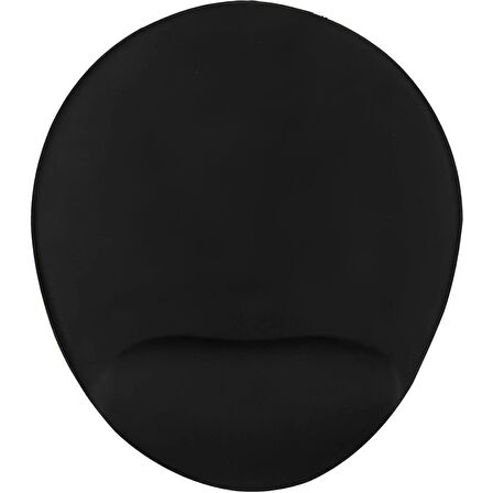 Bilek Destekli Mousepad Siyah Oval