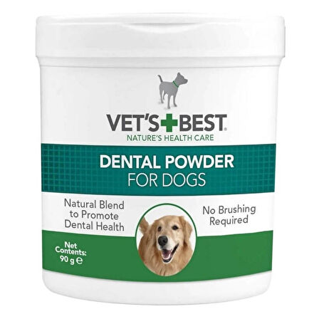 Vets Best Köpekler için Ağız Bakım Tozu 90 Gr