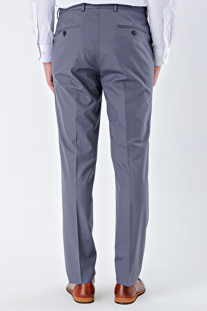 Füme Yan Cepli Comfort Fit Rahat Kesim Klasik Pantolon 1003235150