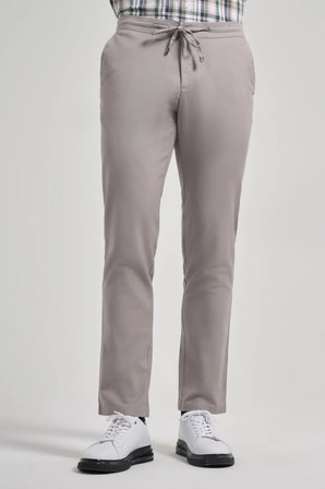 Taş Rengi Pamuklu Yandan Cepli Casual Comfort Fit Jogger Pantolon 1003250110