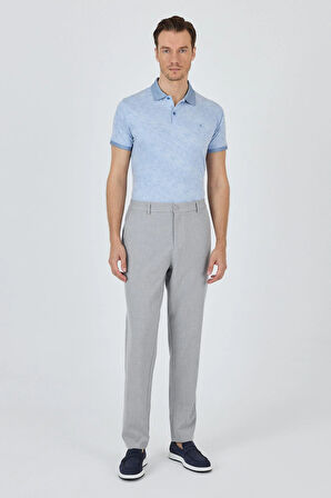 Gri Esnek Yandan Cepli Casual Standart Fit Jogger Pantolon 1003250119