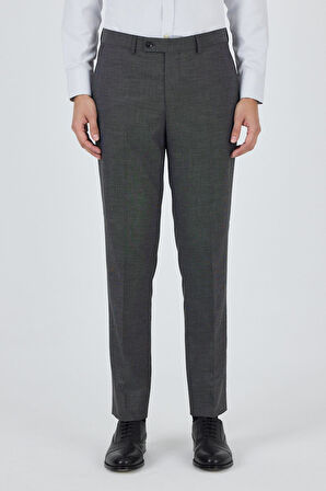 Siyah Esnek Yandan Cepli Comfort Fit Classic Pantolon 1003250151