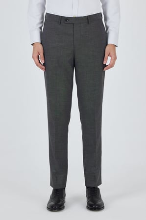 Siyah Esnek Yandan Cepli Comfort Fit Classic Pantolon 1003250151
