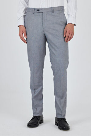 Koyu Mavi Esnek Yandan Cepli Comfort Fit Classic Pantolon 1003250151