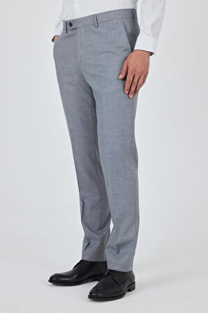 Koyu Mavi Esnek Yandan Cepli Comfort Fit Classic Pantolon 1003250151