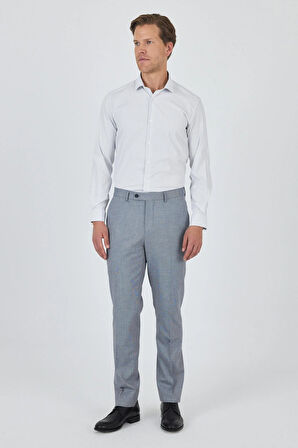 Koyu Mavi Esnek Yandan Cepli Comfort Fit Classic Pantolon 1003250151