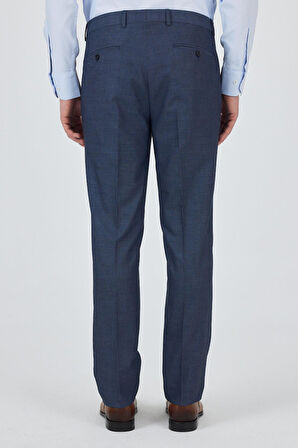 Lacivert Esnek Yandan Cepli Comfort Fit Classic Pantolon 1003250154