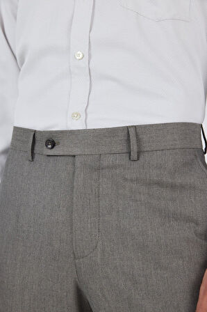 Bej Esnek Yandan Cepli Comfort Fit Classic Pantolon 1003250154