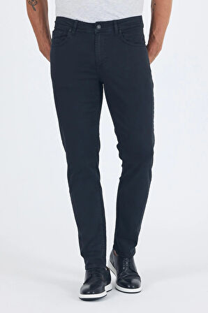Koyu Antrasit Pamuklu 5 Cep Casual Slim Fit 5 Cep Pantolon 1003250318