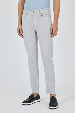 Taş Rengi Pamuklu 5 Cep Casual Slim Fit 5 Cep Pantolon 1003250318