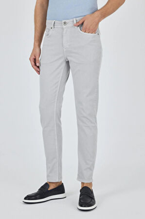 Taş Rengi Pamuklu 5 Cep Casual Slim Fit 5 Cep Pantolon 1003250318