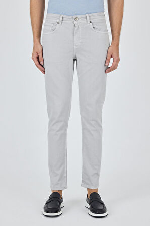 Taş Rengi Pamuklu 5 Cep Casual Slim Fit 5 Cep Pantolon 1003250318