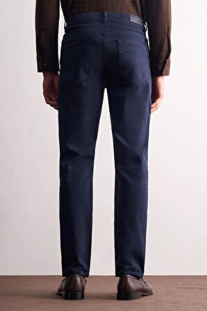 Lacivert 5 Cep Casual Slim Fit Pamuklu 5 Cep Pantolon 1003255318