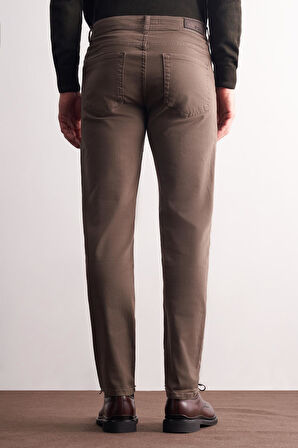 Kahverengi 5 Cep Casual Slim Fit Pamuklu 5 Cep Pantolon 1003255318
