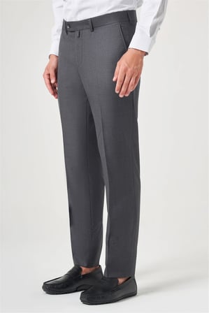 Füme Yan Cep Açık Paça Bez Ayağı Comfort Fit Pantolon 1003260160