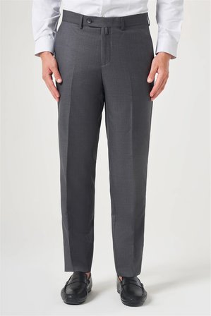 Füme Yan Cep Açık Paça Bez Ayağı Comfort Fit Pantolon 1003260160