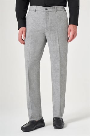Siyah Yan Cep Comfort Fit Pamuklu Chino Pantolon 1003260167