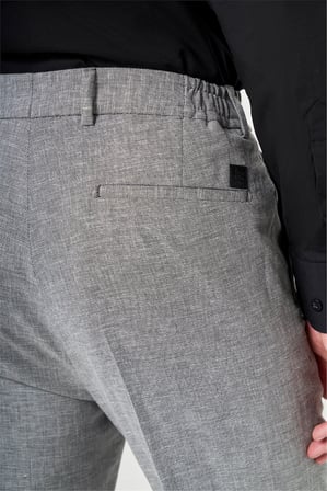 Siyah Yan Cep Comfort Fit Pamuklu Chino Pantolon 1003260167