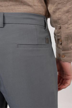 Füme Yan Cep Comfort Fit Esnek Chino Pantolon 1003260171