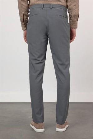 Füme Yan Cep Comfort Fit Esnek Chino Pantolon 1003260171