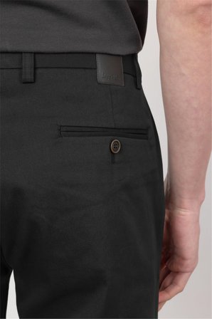 Siyah Yan Cep Comfort Fit Pamuklu Chino Pantolon 1003260172